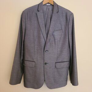 Calvin Klein Two Piece /Two Tone Gray Suit